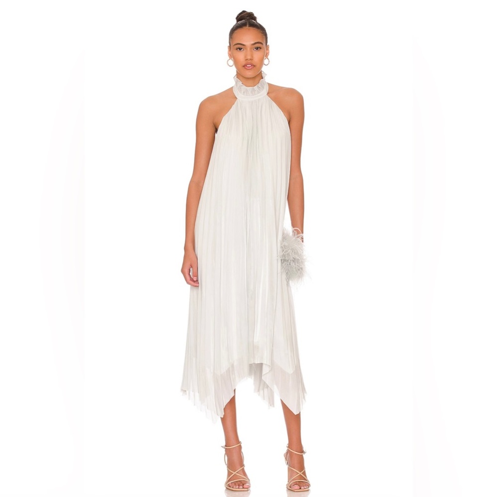 NWT All Saints Alaya dress - size 8 - light mint green (retail $329)
